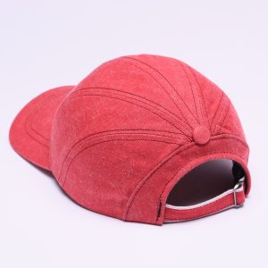 Gorra denim japonés Roja