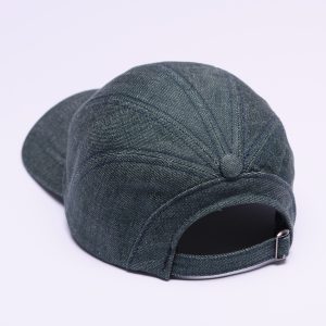Gorra denim japonés Verde